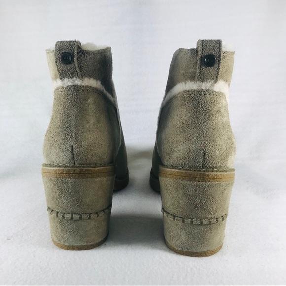 NEW Ugg Women's Ankle Boot Kasen II Taupe Size 9 - Picture 6 of 6